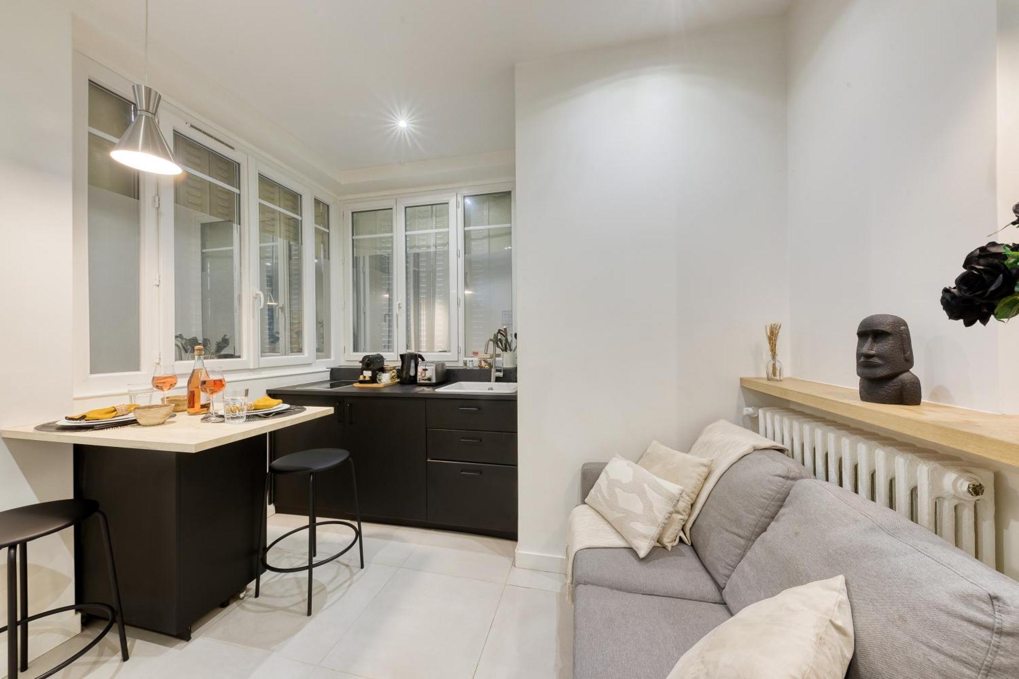 Apartament Le Michigan - 10Mn From Paris - Metro Ligne 7 Aubervilliers Zewnętrze zdjęcie